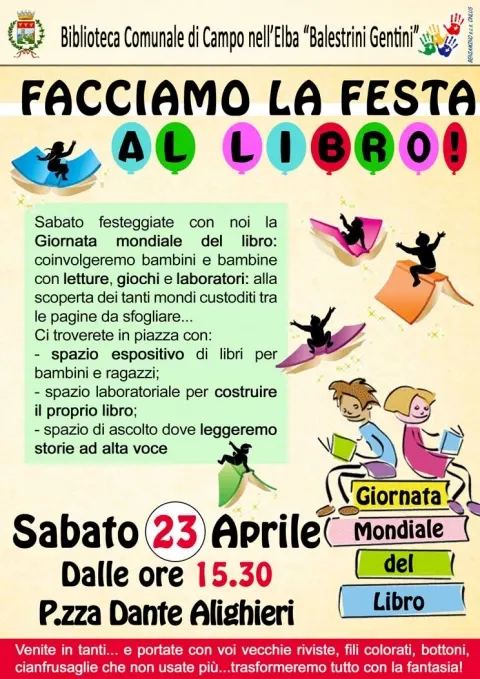 Facciamo la Festa al Libro!