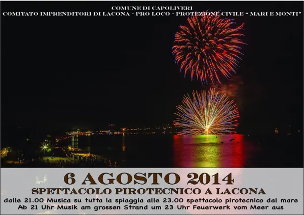 Festa Patronale di Lacona con spettacolo pirotecnico