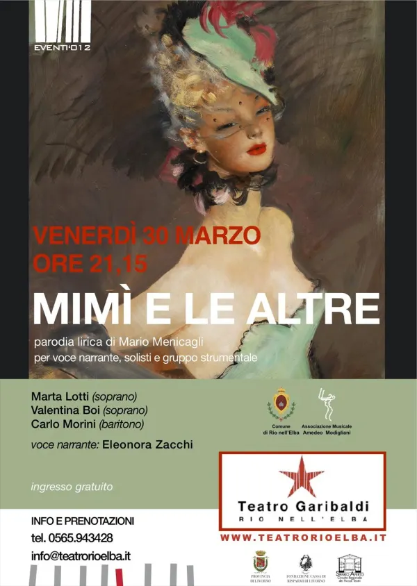 Mimì e le altre-Parodia di Mario Menicagli, con Eleonora Zacchi