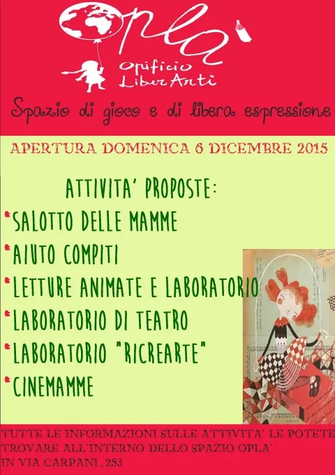 Inaugurazione Spazio polifunzionale Oplà
