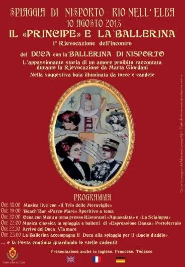 Il "Principe" e la Ballerina di Nisporto- Rievocazione storica di una storia d'amore proibita