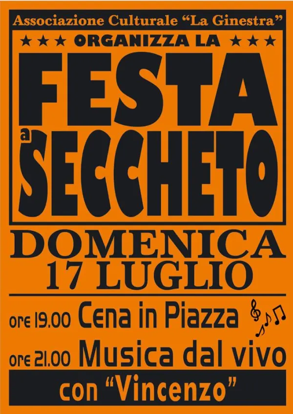 Festa a Seccheto
