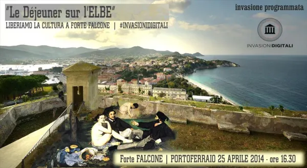 Invasioni digitali a Forte Falcone e Le dèjeuner sur l'erbe
