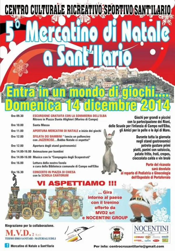 5° Mercatino di Natale a Sant'Ilario