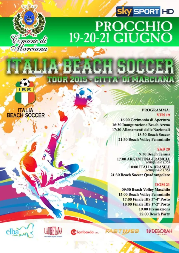 Italia Beach Soccer Tour 2015