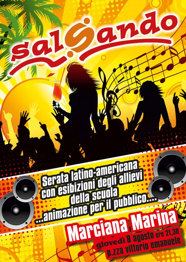 Ballo latino-americano con Salsando
