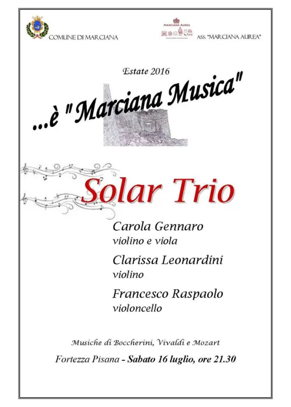 Solar Trio in concerto