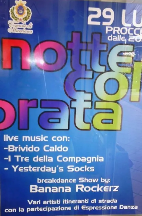 Notte colorata