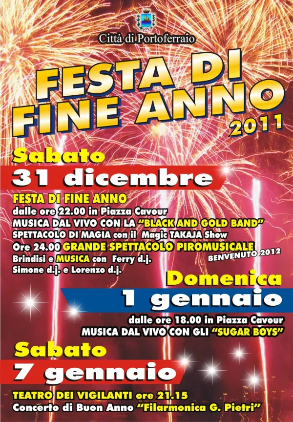 Festa di Fine Anno a Portoferraio