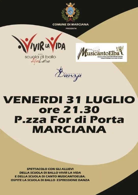 Spettacolo di musica e ballo