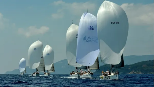Campionato Europeo X-41 O.D. nelle acque antistanti Rio Marina