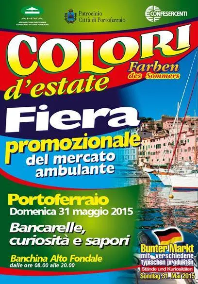 Colori d'estate - Farben des sommers - Fiera promozionale del mercato ambulante