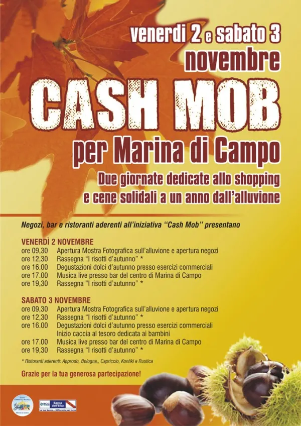Cash Mob per Maria di Campo