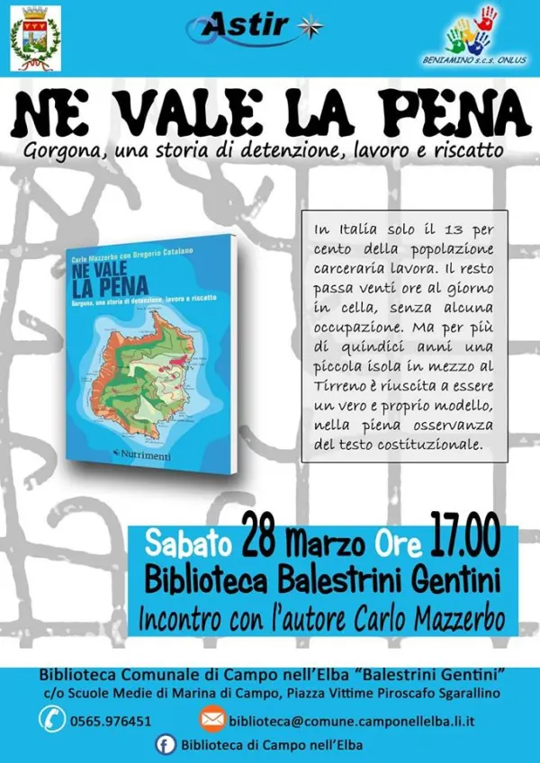 Presentazione libro "Ne vale la pena"