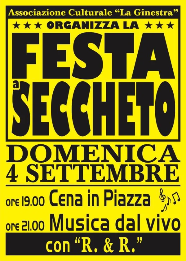 Festa a Seccheto