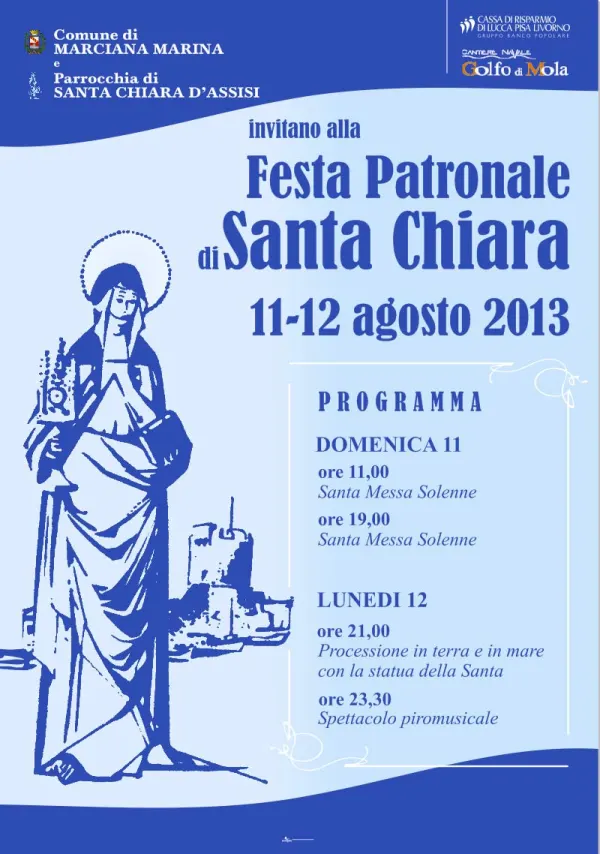 Festa Patronale di Santa Chiara - Spettacolo Piromusicale
