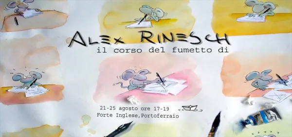 Corso di fumetto per adulti con Alex Rinesh