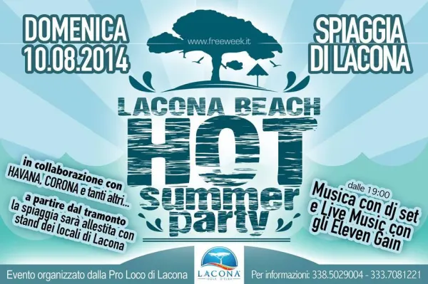 Lacona Beach Hot Summer party