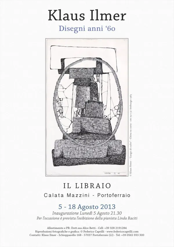 Klaus Ilmer espone al Libraio