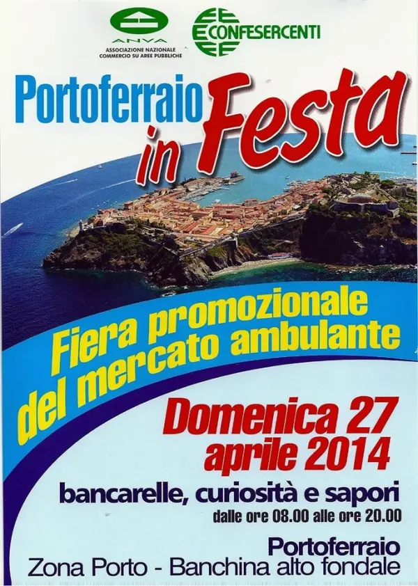 Fiera promozionale del mercato ambulante
