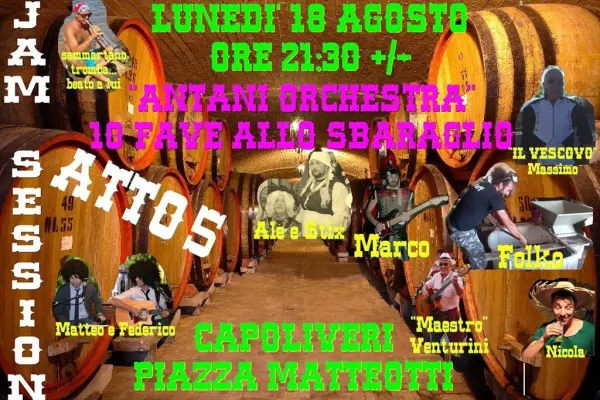 Tutti a ballare a Capoliveri con "Antani Orchestra" 