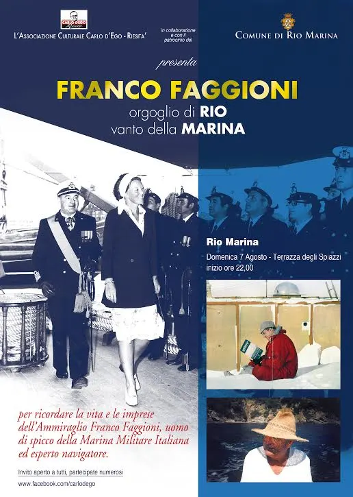 FRANCO FAGGIONI, orgoglio di RIO - vanto della MARINA