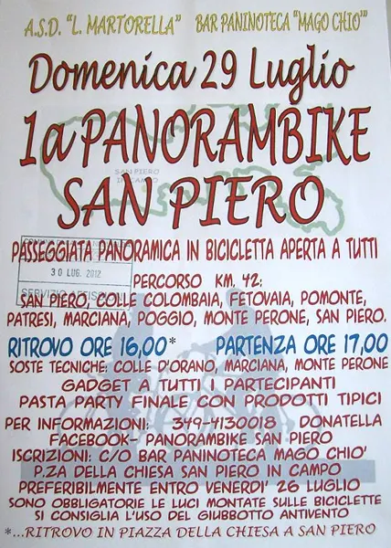 Panorambike: passeggiata in bicicletta nel versante occidentale