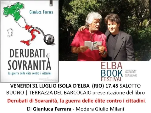 Elbabook Festival - Presentazione del libro “Derubati di sovranità