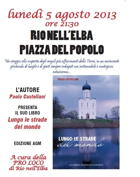 Presentazione del libro "Lungo le strade del mondo" di Paolo Castellani