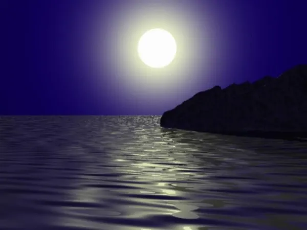 Passeggiare al chiaro di luna 