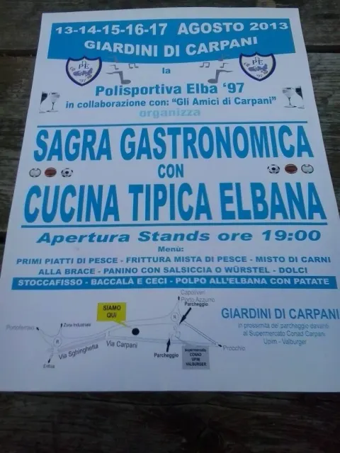 Festa Gastronomica a Carpani