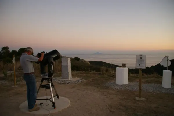 Serata astronomica con Dino Pezzella e il suo telescopio