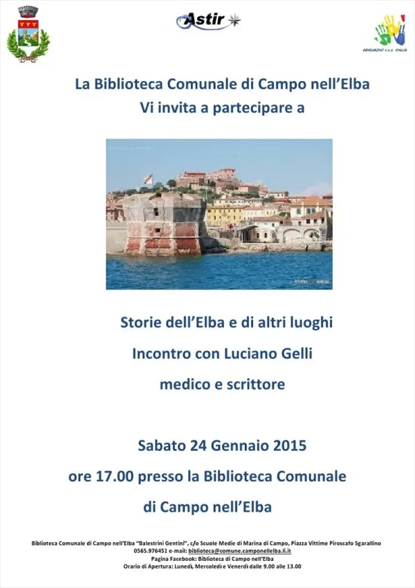 Storie dell'Elba e di altri luoghi - Incontro con Luciano Gelli