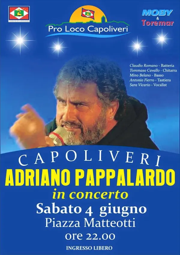 Adriano Pappalardo in concerto