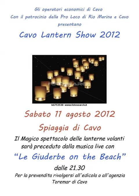 Cavo Lantern Show e Concerto delle Giuderbe