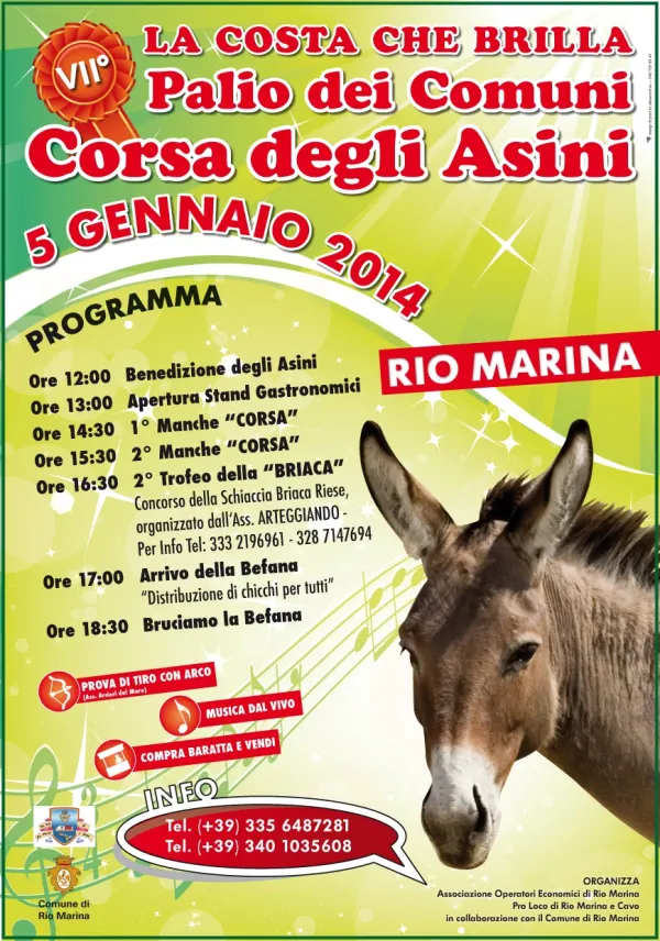 Palio dei Comuni - Corsa degli asini