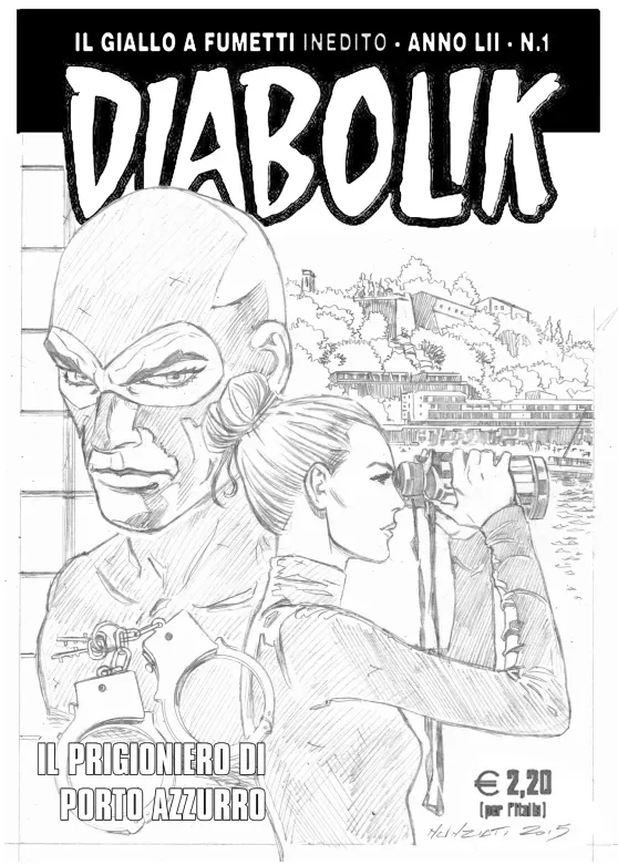 Il Prigioniero di Porto Azzurro, l'albo speciale di Diabolik 