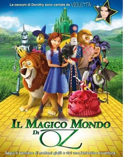 Film d'animazione: "Il magico mondo di Oz"