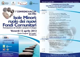 ANCIM: ruolo dei nuovi fondi comuniari per le isole minori 