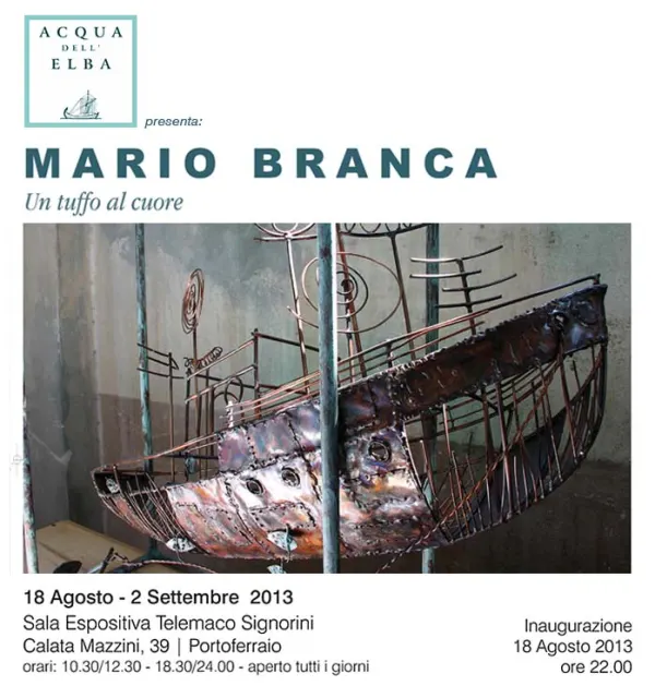Mostra "Mario Branca - Un tuffo al cuore"