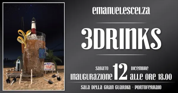 Mostra 3Drinks di Emanuele Scelza