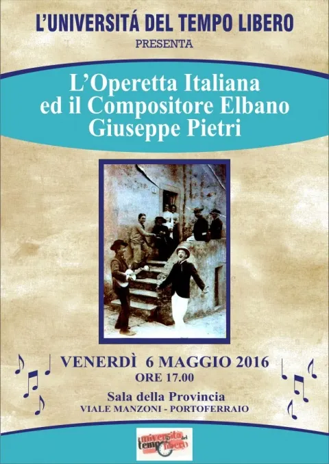 L'operetta italiana ed il compositore elbano Giuseppe Pietri