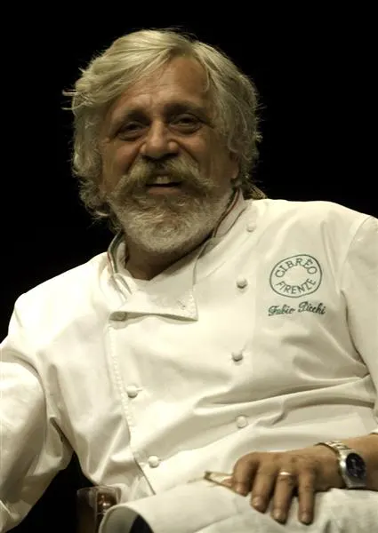 Presentazione dei libri del cuoco Fabio Picchi de 'Il Cibreo', Firenze