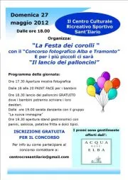 Festa dei Corolli e Concorso fotografico "Alba e Tramonto"