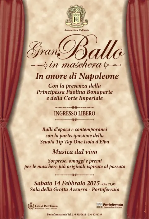 Gran Ballo in Maschera in onore di Napoleone