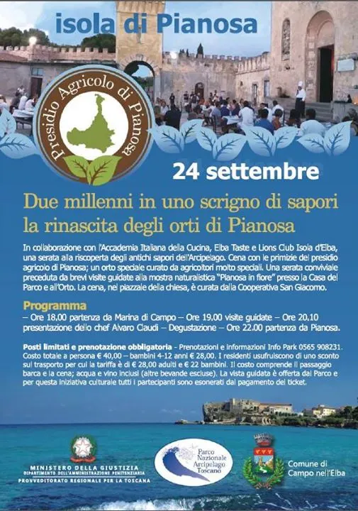 Due millenni in uno scrigno di sapori - la rinascita degli orti di Pianosa