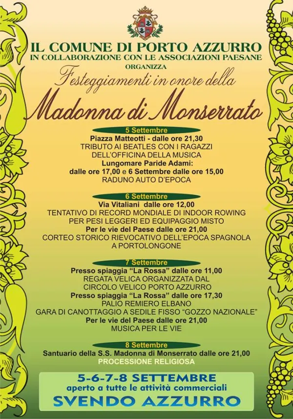 Festeggiamenti in onore della Madonna di Monserrato