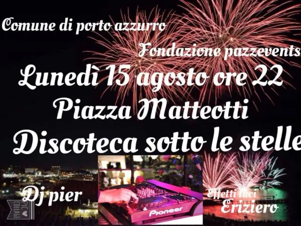Serata danzante - Discoteca sotto le stelle