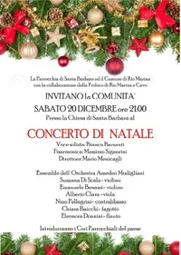 Concerto di Natale con l'Ensemble Modigliani a Rio Marina e a Cavo