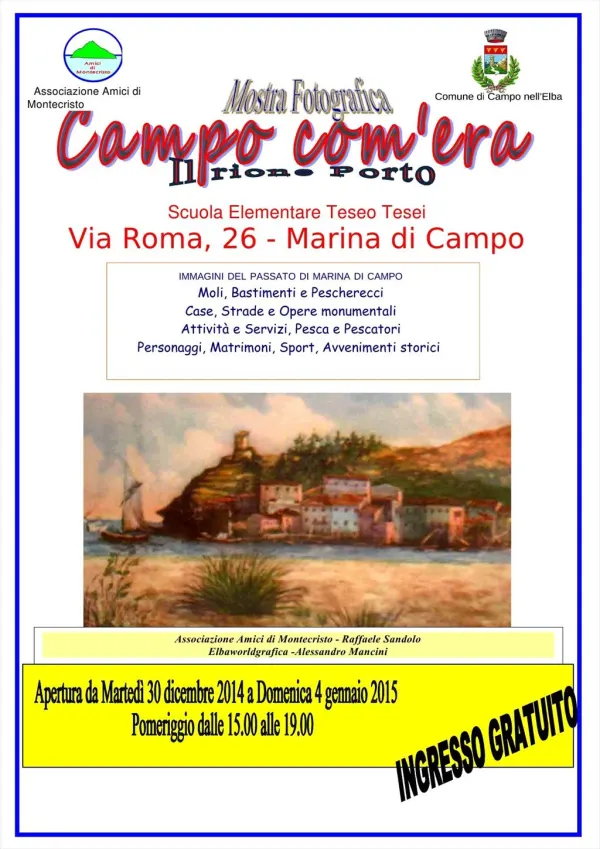 Mostra fotografica "Campo com'era"